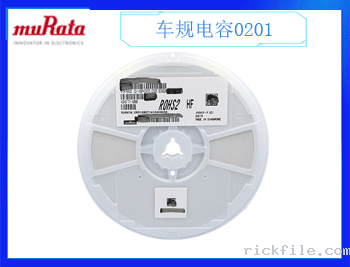 村田贴片电容0201,1uF ±20% 10V